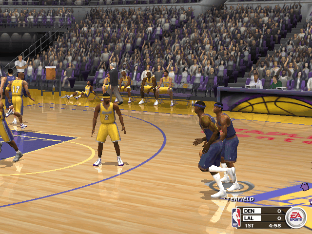 NBA Live 2003游戏截图