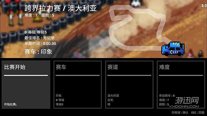 超级像素赛车截图3