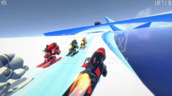 火箭滑雪赛截图3