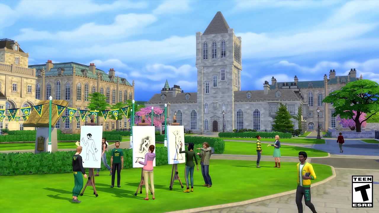 模拟人生4：大学生活截图2