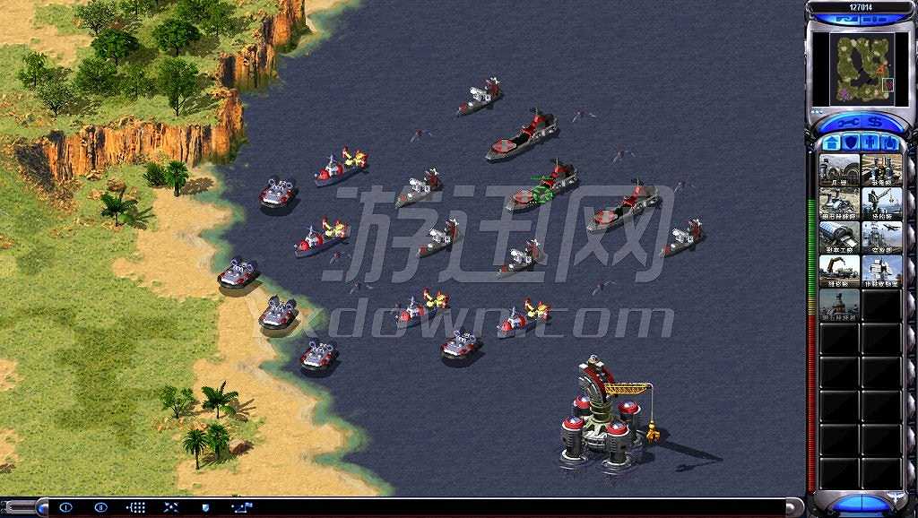红色警戒2联盟与争霸2截图5