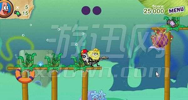 海绵宝宝海底清洁工截图5